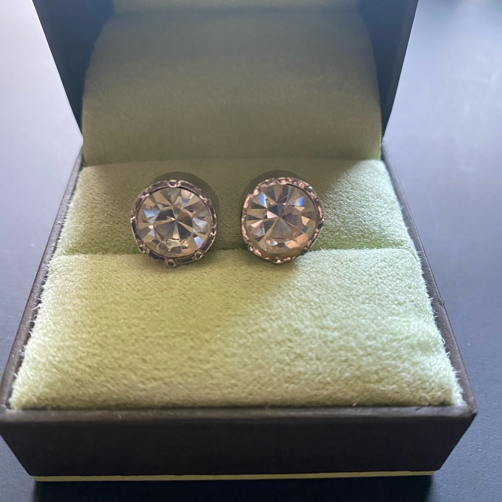 Vintage Karl Lagerfeld Stud Earrings
